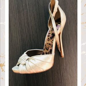 Used, Sam Edelman, Open Toe, Stiletto Heel